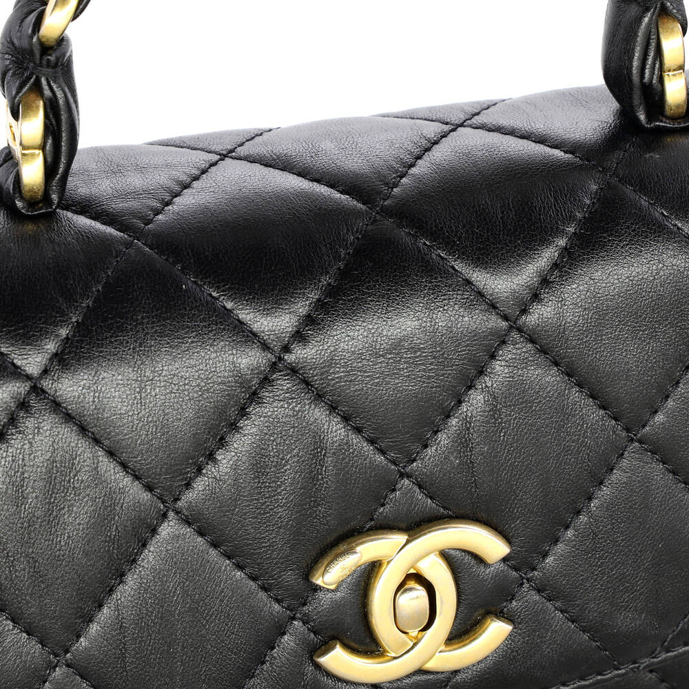 Chanel Wrapped Cc Top Handle Bag #241269C45B - Picture 7 of 8